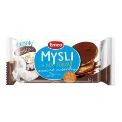 EMCO Ovesné sušenky polomáčené 60g kokos (24)