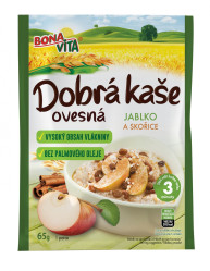 Bonavita Dobrá kaše 65g / 55g Jablko a Skořice (20)