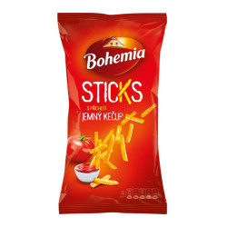 Bohemia chips 60g sticks jemný kečup (28)
