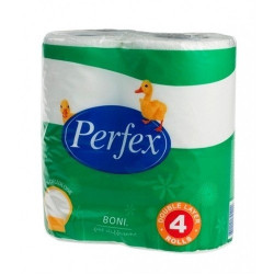 Perfex Toaletní papír Boni 4ks x 16ks/bal 2vrst zeleny
