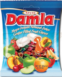 Damla 90g bonbóny Mix modrý (24)
