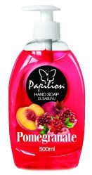 Papilion tekuté mýdlo 500ml s pumpičkou pomegranade