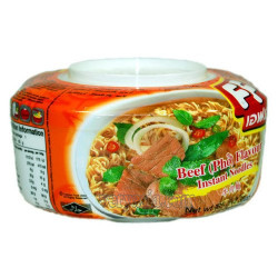 FF instantní polévka v misce hovězí 65g (6)