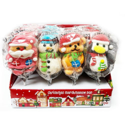 Merry Christmas Jelly Marshmallow 35g A3 lizátko (24)