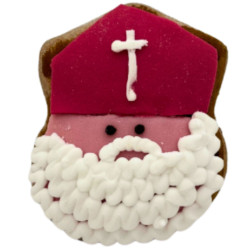 Rej Perník zdobený 100g Mikuláš hlava (12)