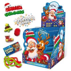 Santa Gummies + Popping Candy 25g želatinové bonbóny (16)