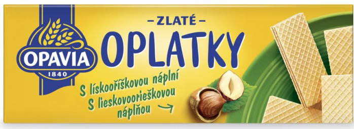 detail Zlaté oplatky 146g lískooříškové (28)