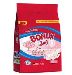 detail Bonux prací prášek 1,5kg Color Pure Magnolia