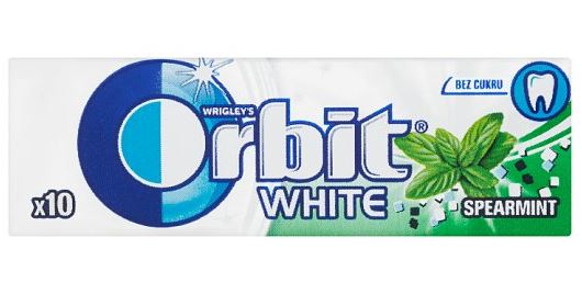 detail ORBIT 14g White Spearmint (30)