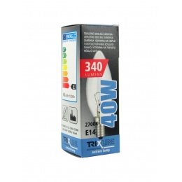 detail Trixline žárovka BC thera 40W E14 WW