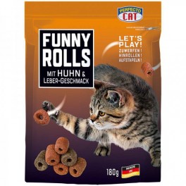 chi tiết Perfecto cat funny rolls s kuřecím 180g