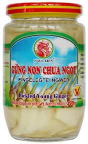 detail Nakládaný zázvor 390g Gung non chua ngot Ngoc Lien