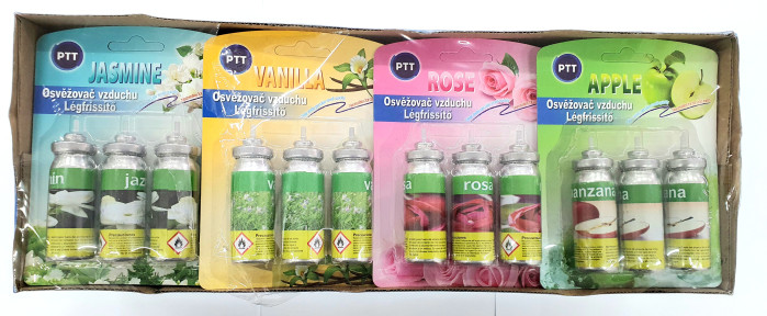 detail Osvěžovač vzduchu OT s náplní 3ks (24/bal)