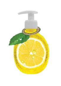 chi tiết LARA tekuté mýdlo 375ml Lemon (12)