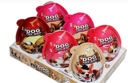 detail Vajíčko plastové XL 21g 4in1 Dog toy (6)