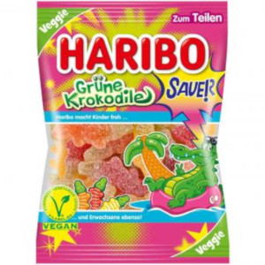 detail Haribo 200g / 175g Grune Krokodile (32)