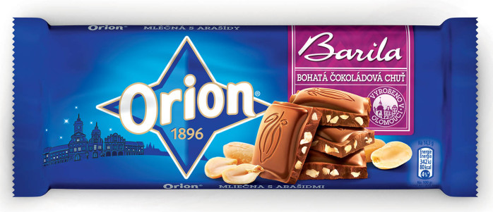 detail Orion čokáda Barila mléčná 100g (18)