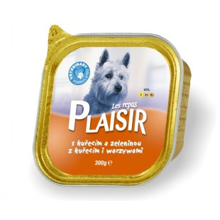 detail Plaisir dog vanička 300g s kuřecím a zeleninou (18)