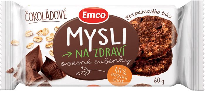 chi tiết EMCO Ovesné sušenky 60g B24 čokoládové (24)