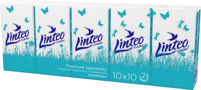 chi tiết Linteo papírové kapesníky 2vrstvé 10x10 (24)