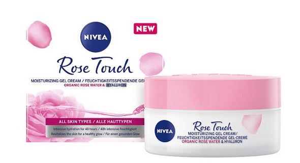 detail Nivea krém 50ml denní Rose Touch
