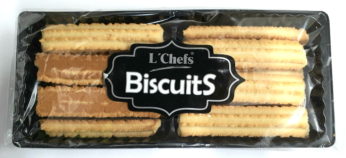 detail L Chefs biscuits 160g jemné pečivo s máslovou příchutí (12)