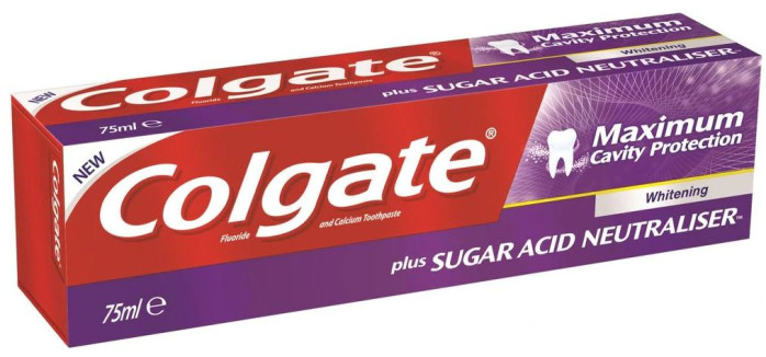 detail Colgate zubní pasta 75ml Maximum Cavity protection whitening
