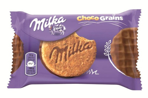 Milka sušenky 42g Choco grains (24)