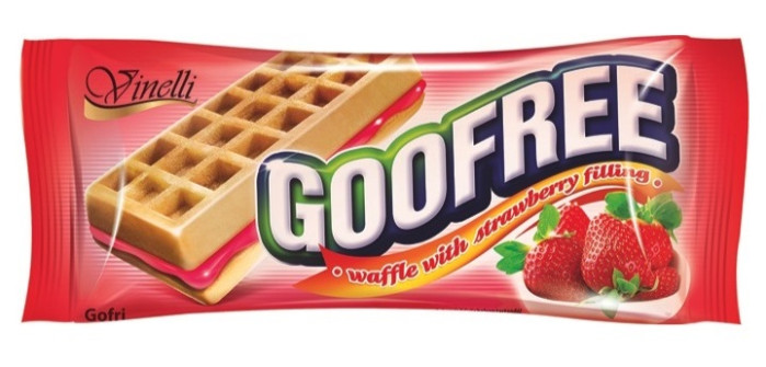 detail Goofree wafle 50g jahoda (12) Trvan. 1/4/2026