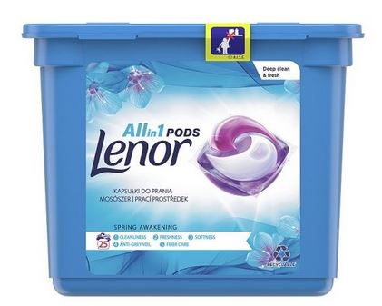detail Lenor kapsle 25ks Spring Awakening