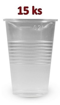 detail Kelímek Party 200ml (15ks) průhledný - coc nhua