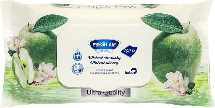 chi tiết Fresh Air Dětské vlhčené ubrousky 100ks Apple