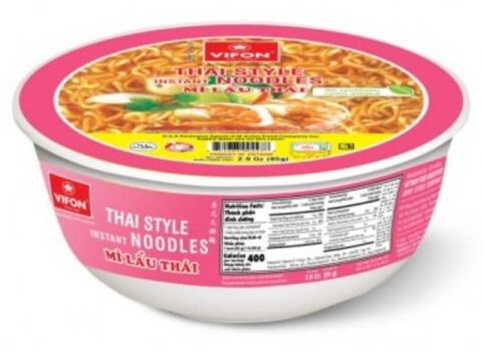 chi tiết Vifon 85g instantní nudle v misce Lau Thai (MI BAT LAU THAI) (12)