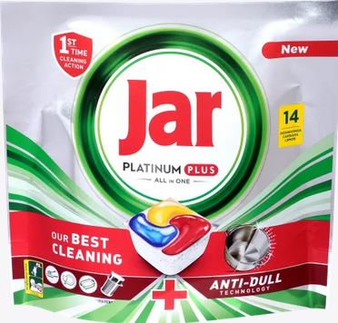 chi tiết Jar kapsle na nádobí Platinum plus yellow 14ks