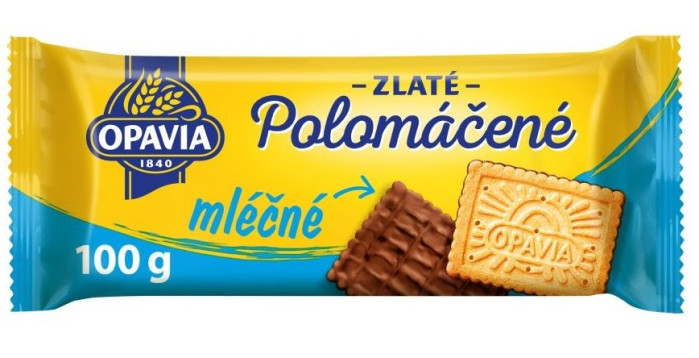detail Opavia Zlaté polomáčené 100g Mléčné (36)