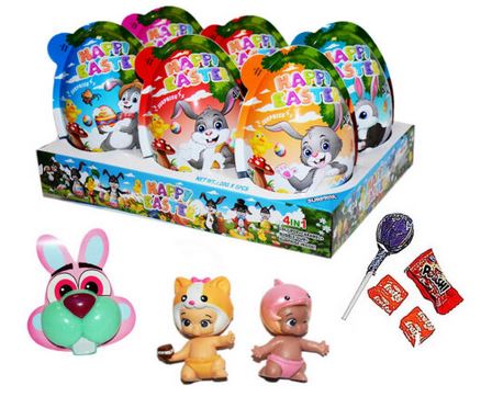 chi tiết Vajíčko plastové XL 20g Happy Easter (6)