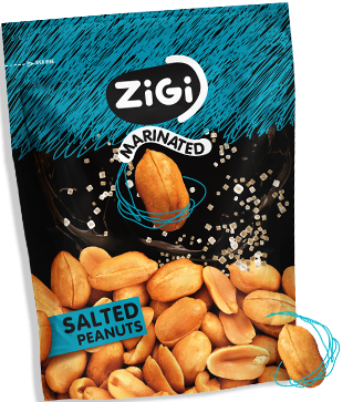 detail ZIGI Arašídy 70g Original Solené (14)