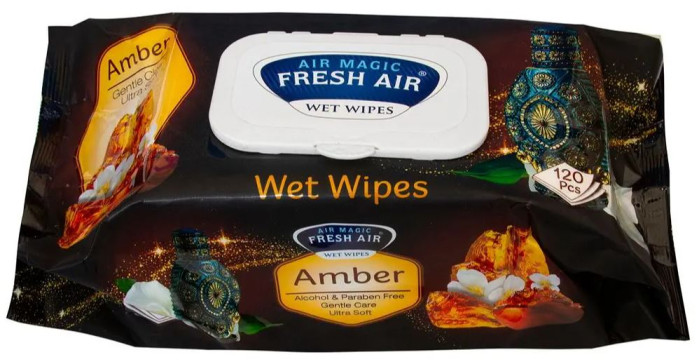 chi tiết Fresh Air Dětské vlhčené ubrousky 120ks amber