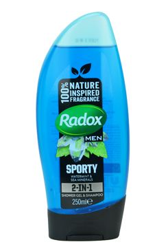 detail Radox sprchový krém 250ml Men Sporty (6)