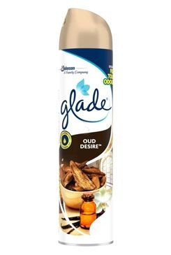 detail Glade by Brise aerosol 300ml osvěžovač vzduchu sprej Oud desire