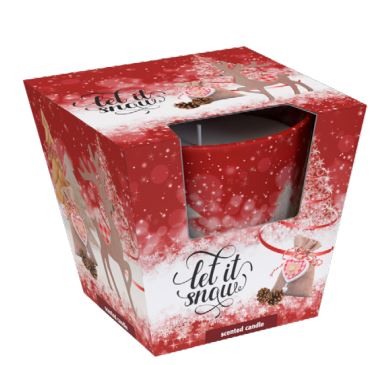 chi tiết Santo svíčka 115g Christmas Let it snow SAS 9021 (6)