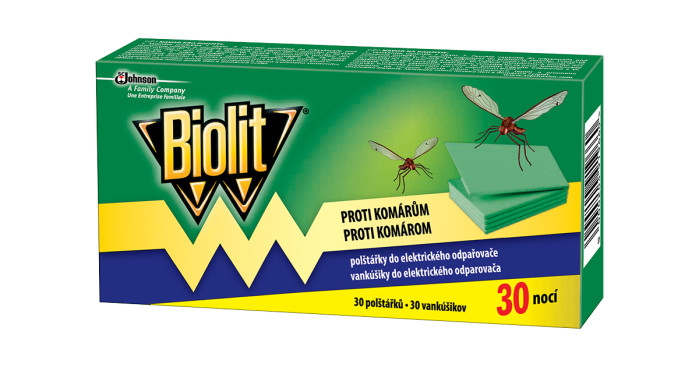 detail Biolit polštářky do elektrického odpařovače 30ks - 30noci