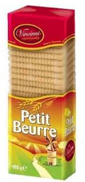 detail Vincinni Petit Beurre 100g sušenky