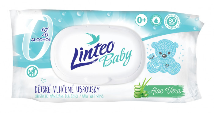 detail Linteo dětské vlhčené ubrousky 80ks (24)