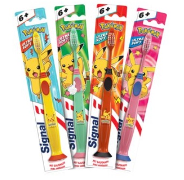 chi tiết Signal zubní kartáček Junior 6+ Pokemon 12ks