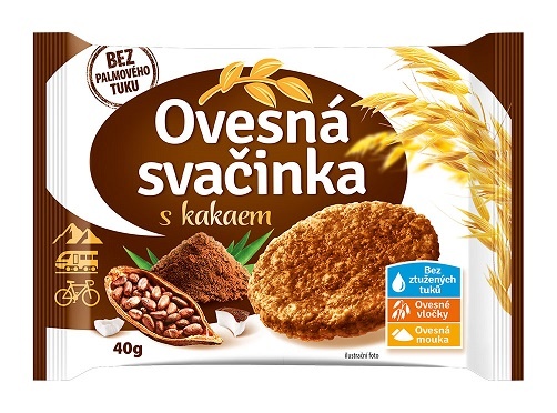 detail Ovesná svačinka 40g s kakaem