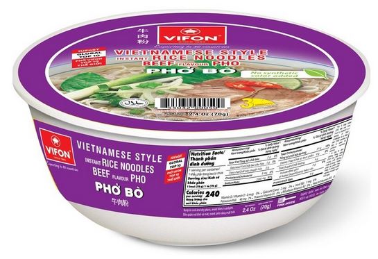 detail Vifon 70g instantní rýžové nudle v misce hovězí (PHO BAT BO) (12)