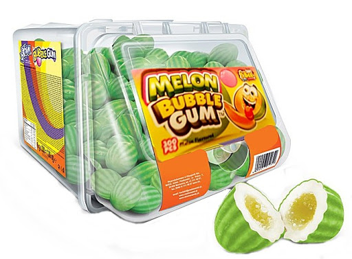 detail Johnybee žvýkačky MELOUN světlý 6g 300ks