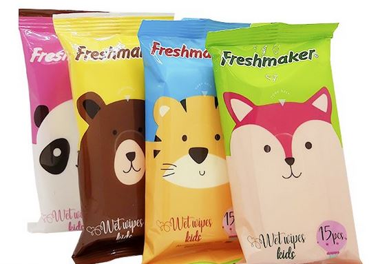 detail Freshmaker kapesní vlh.ubrousky 15ks Kids