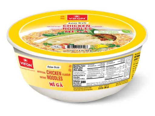 detail Vifon 85g instantní nudle v misce kuřecí (MI BAT GA) (12)